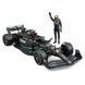 Металлическая машинка с фигуркой водителя Mercedes-AMG F1 W14 E Performance (1:24) Bburago 18-28037
