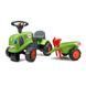 Трактор-каталка Claas Falk 212C з причепом, граблями та лопатою від 1 року