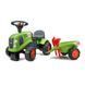 Трактор-каталка Claas Falk 212C з причепом, граблями та лопатою від 1 року