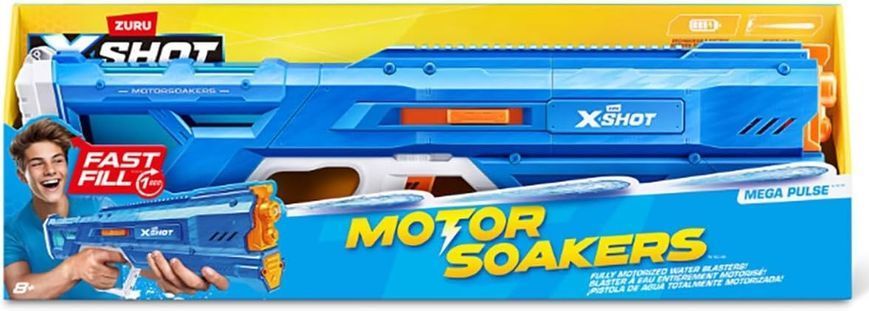 Водный бластер (1100 мл) Fast Fill Motor Soaker Mega Pulse X-Shot ZURU 118159