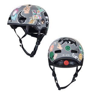 Уцінка Дитячий захисний шолом Стікер Micro Helmet Stickers AC2120BX (розмір M)