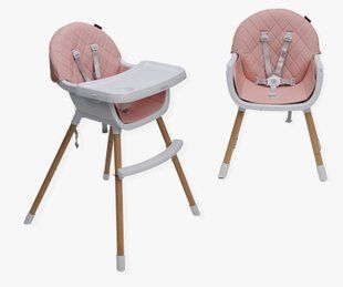 Стульчик для кормления 2 в 1 Evo Velano 45684 pink