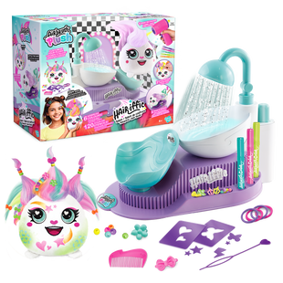 Уценка Игровой набор для творчества Парикмахерская с аэрографом Airbrush Plush Hair'iffic Salon Canal Toys AIR044