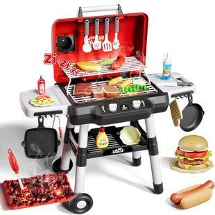 Інтерактивний ігровий гриль Grill Barbecue Garden Kitchen XL Woopie 55181 світло,звук