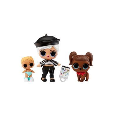 Уцінка Набір ігрових фігурок серії OPP Tot + Pet + Lil Sis Beatnik Baby та Darling Doggy L.O.L. Surprise! 987888