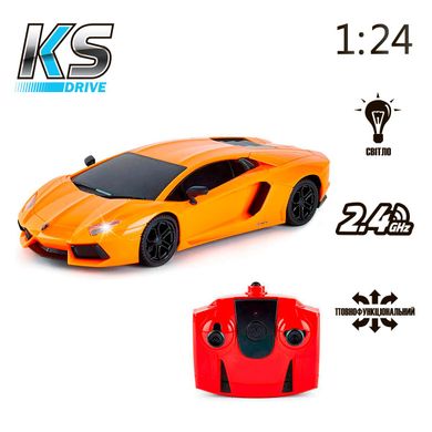 Автомобиль на р/у Lamborghini Aventador LP 700-4 (1:24, 2.4Ghz) KS Drive 124GLBO