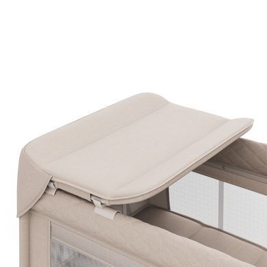 Детская кроватка-манеж с пеленатором Kinderkraft Leody Up Beige KCLEODUPBEG00AC
