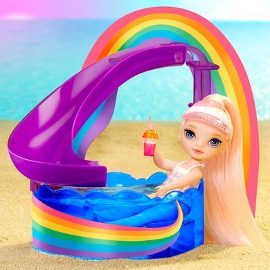 Игровой набор с куклой Rainbow High Littles Pool Day with Blush 522249
