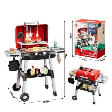 Інтерактивний ігровий гриль Grill Barbecue Garden Kitchen XL Woopie 55181 світло,звук
