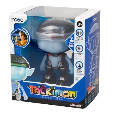 Інтерактивний робот Ycoo Talkimon Silverlit Toys 88496 зі світлодіодним сенсорним обличчям