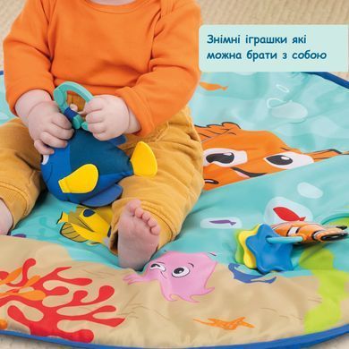 Развивающий музыкальный коврик Disney Finding Nemo Mr. Ray Ocean Bright Starts 11095 звук, свет