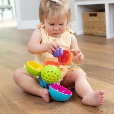 Сенсорна іграшка-сортер Омбі Сфери Fat Brain Toys Oombee Ball F230ML