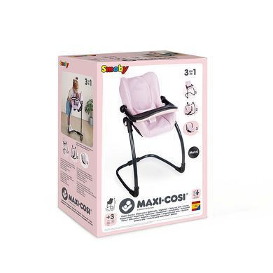 Стульчик для кукол 3 в 1 Maxi-Cosi Smoby 7600240242 розовая жемчужина