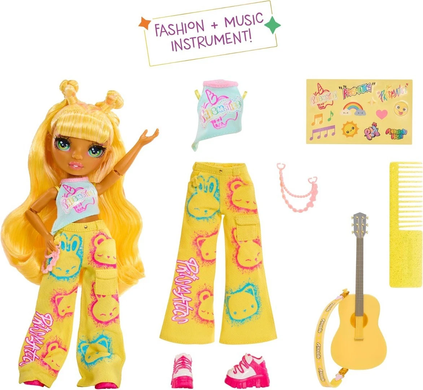 Стильная кукла Санни Rainbow High Junior High Rock Band Sunny Madison MGA 565628