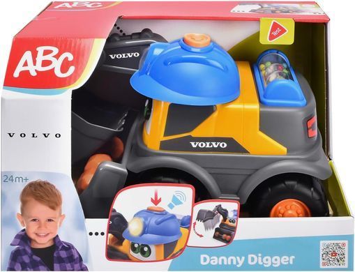 Машинка для малышей экскаватор (25 см) ABC Danny Digger Dickie Toys 4114013