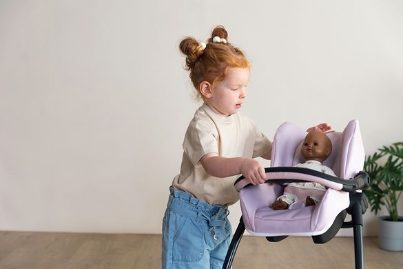 Стульчик для кукол 3 в 1 Maxi-Cosi Smoby 7600240242 розовая жемчужина