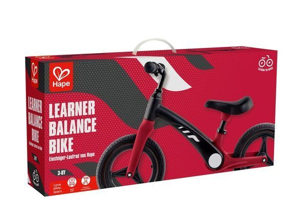 Двоколісний біговел Hape Learner Balance Bike E1207 від 3 до 6 років