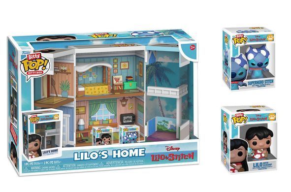 Ігровий набір Bitty Pop! Bitty Box Будиночок Ліло Lilo's Home 85536