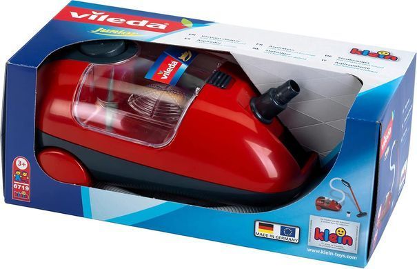 Іграшковий пилосос Vileda Junior Vacuum Cleaner Toy Theo Klein 6719 з контейнером для кульок