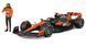 Металлическая машинка с фигуркой водителя McLaren MCL38 (1:24) Bburago 18-28040