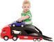 Великий автоевакуатор Wheelz з двома машинками Car Carrier Little Tikes 484964 червоний