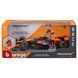 Металлическая машинка с фигуркой водителя McLaren MCL38 (1:24) Bburago 18-28040