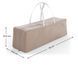Детская кроватка-манеж с пеленатором Kinderkraft Leody Up Beige KCLEODUPBEG00AC