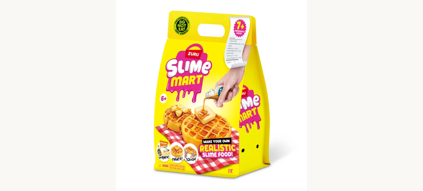 Игровой набор со слаймами Slime Mart Shopping Bag Бельгийские вафли Zuru 15901D