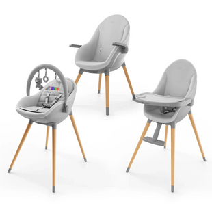 Стульчик для кормления 3в1 Kinderkraft Fini Up Grey KHFINIUPGRY0000