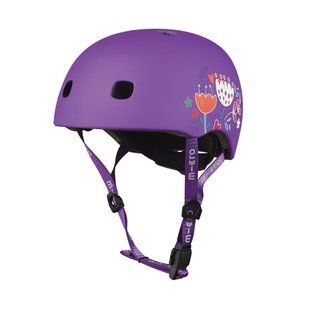 Уцінка захисний шолом з квітами Micro Helmet AC2137BX (розмір S)