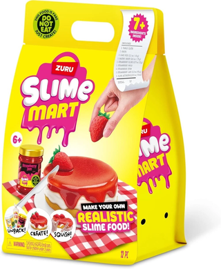 Игровой набор со слаймами Slime Mart Shopping Bag Клубничный чизкейк Zuru 15901A