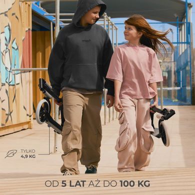 Двоколісний складаний самокат Kinderkraft Freely Beige KRFREE00BEG0000 бежевий