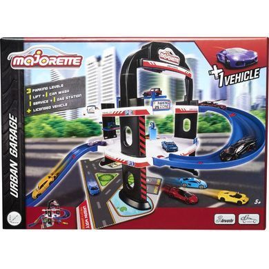 Ігровий набір гараж на три рівня з машинкою Urban Garage Majorette 2059985