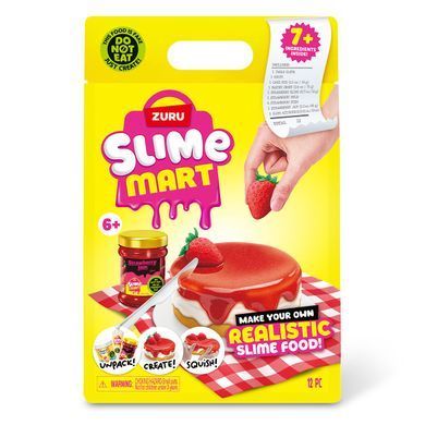 Игровой набор со слаймами Slime Mart Shopping Bag Клубничный чизкейк Zuru 15901A