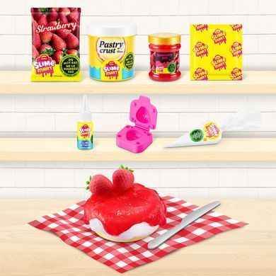 Игровой набор со слаймами Slime Mart Shopping Bag Клубничный чизкейк Zuru 15901A