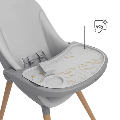 Стільчик для годування 3в1 Kinderkraft Fini Up Grey KHFINIUPGRY0000