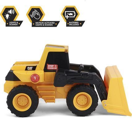 Уценка Колесный погрузчик со светом и звуком (30 см) Cat Power Haulers Wheel Loader Funrise 82267