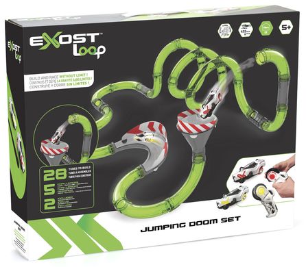 Уцінка Гоночний трек Exost Loop з 2 машинками на радіокеруванні Jumping Doom Set Silverlit 20271