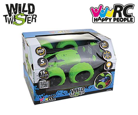 Уценка Трюковая машина на радиоуправлении RC Wild Twister (360°, 27 МГц, 17см) Happy People H30094