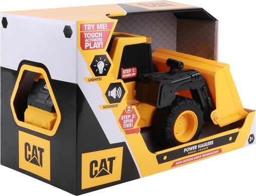 Уценка Колесный погрузчик со светом и звуком (30 см) Cat Power Haulers Wheel Loader Funrise 82267
