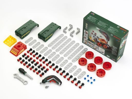 Будівельний конструктор з акумуляторною викруткою Ixolino Bosch mini Multi-Tech Construction Set Theo Klein 8497
