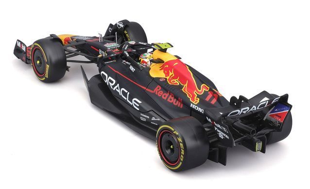 Металева машинка авто-конструктор metal kits Oracle Red Bull Racing RB19 (1:24) Bburago 18-28507 в асортименті