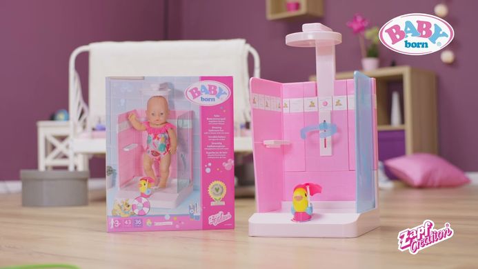 Уценка Автоматическая душевая кабинка для куклы Baby Born Zapf Creation 830604