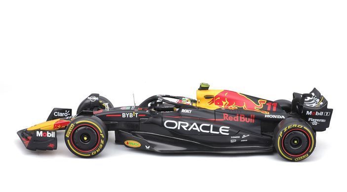 Металева машинка авто-конструктор metal kits Oracle Red Bull Racing RB19 (1:24) Bburago 18-28507 в асортименті