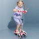 Уценка детский трехколесный самокат Mini Micro Deluxe Glow LED MMD217 Морозный розовый
