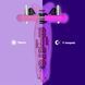 Уценка детский трехколесный самокат Mini Micro Deluxe Glow LED MMD217 Морозный розовый