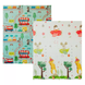 Дитячій складний, двосторонній термокилимок (150х180 см) Poppet PP005-150