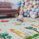 Дитячій складний, двосторонній термокилимок (150х180 см) Poppet PP005-150