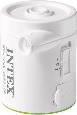 Портативний елетричний насос Quick-Fill USB Intex 66637 (200 л/хв)