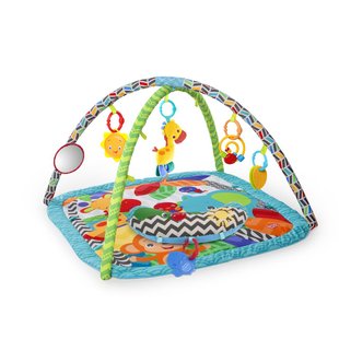 Уценка. Игровой коврик Bright Starts Сафари Silly Safari Activity Gym Kids 2 52249